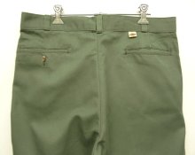 他の写真3: 80'S DICKIES チビタグ ツープリーツ ワークパンツ オリーブ W34L32 USA製 (VINTAGE)