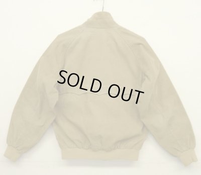 画像6: 80'S BARACUTA G9 コーデュロイ ハリントンジャケット タン AEROジップ イングランド製 (VINTAGE)