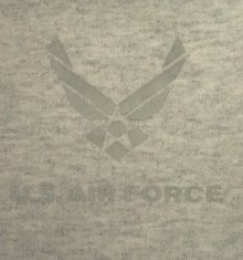 他の写真2: アメリカ軍 USAF "SOFFE製" 両面リフレクタープリント パーカー アッシュグレー (VINTAGE)