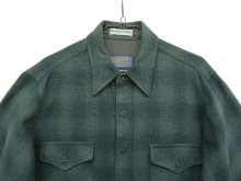 他の写真1: 70'S PENDLETON x OUTDOORSMAN ウール 長袖 シャツ オンブレチェック USA製 (DEADSTOCK)