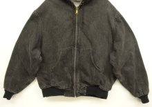 他の写真2: 80'S CARHARTT ブラックデニム  アクティブジャケット 裏地チェック柄 USA製 (VINTAGE)