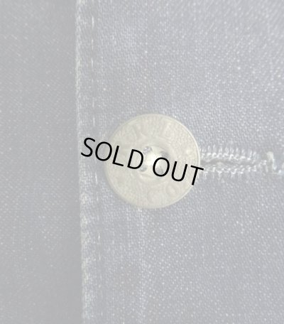 画像4: 00'S RRL 白タグ メタルボタン デニム カバーオール インディゴ (VINTAGE)