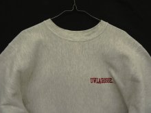 他の写真1: 90'S CHAMPION "UWLACROSSE" 刺繍タグ リバースウィーブ グレー USA製 (VINTAGE)