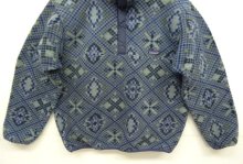 他の写真3: 90'S PATAGONIA 旧タグ 初期 ポケット無し スナップT フリースジャケット 幾何学柄 USA製 (VINTAGE)