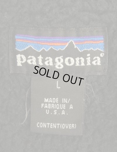 画像2: 90'S PATAGONIA シンチラシャーリングコート ブラック USA製 (VINTAGE)