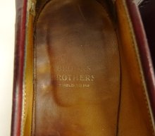 他の写真2: ALDEN x BROOKS BROTHERS 769 カーフレザー タッセルローファー バーガンディ USA製 (VINTAGE)