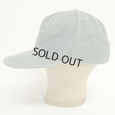 画像3: 90'S RALPH LAUREN エンブレムロゴ ベースボールキャップ グリーン USA製 (VINTAGE)
