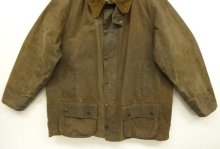 他の写真3: 90'S BARBOUR 3クレスト 旧タグ "MOORLAND" オイルドジャケット ブラウン イングランド製 (VINTAGE)