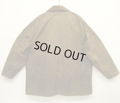 画像4: 90'S BARBOUR 3クレスト 旧タグ "MOORLAND" オイルドジャケット ブラウン イングランド製 (VINTAGE)