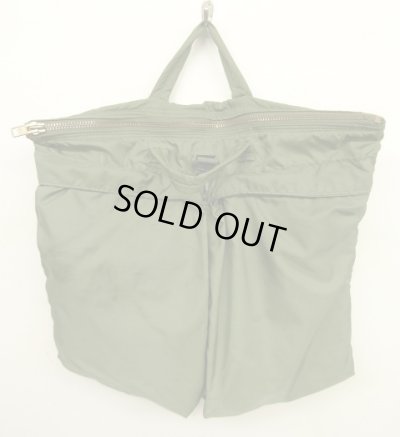 画像3: 80'S アメリカ軍 USAF フライヤーズ ヘルメットバッグ YKKブラスジップ (VINTAGE)