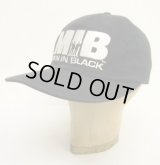 90'S MEN IN BLACK x RAY-BAN オフィシャル ロゴ刺繍 ベースボールキャップ ブラック (VINTAGE)