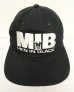 画像2: 90'S MEN IN BLACK x RAY-BAN オフィシャル ロゴ刺繍 ベースボールキャップ ブラック (VINTAGE) (2)