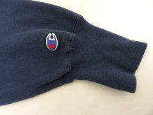 他の写真2: 90'S CHAMPION "目無し" 刺繍タグ リバースウィーブ モックネック ネイビー USA製 (VINTAGE)