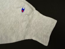 他の写真2: 90'S CHAMPION "WESLEYAN" 染み込みプリント 刺繍タグ リバースウィーブ グレー USA製 (VINTAGE)