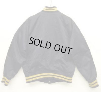 画像5: 40'S KING-O'SHEA 裏地サテン アワードジャケット ネイビー USA製 (VINTAGE)