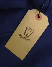 他の写真2: WOODBLOCK "W FELT PATCHED PIGMENT SWEAT HOODIE" NAVY (NEW)