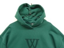 他の写真1: WOODBLOCK "W FELT PATCHED PIGMENT SWEAT HOODIE" GREEN (NEW)