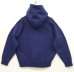 画像4: WOODBLOCK "W FELT PATCHED PIGMENT SWEAT HOODIE" NAVY (NEW) (4)