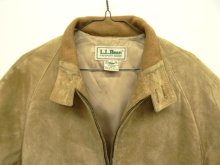 他の写真2: 80'S LL Bean "THINSULATE入り" レザー ドリズラージャケット ベージュ TALONジップ USA製 (VINTAGE)