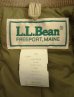 画像2: 80'S LL Bean グースダウン入り ドリズラージャケット ベージュ USA製 (VINTAGE) (2)