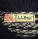 画像2: 70'S LL Bean バーズアイ セーター ネイビー/オフホワイト ノルウェイ製 (VINTAGE) (2)