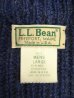 画像2: 80'S LL Bean アルパカ混 ドライバーズニット インディゴ USA製 (VINTAGE) (2)