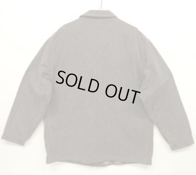 画像5: 90'S RRL 初期 三ツ星タグ 裏地フランネル ブラックシャンブレー カバーオール (VINTAGE)