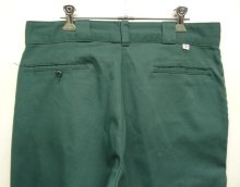 他の写真3: 70'S DICKIES 874 チビタグ ワークパンツ グリーン アルミジップ W34L28 USA製 (VINTAGE)