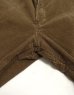 画像5: 70'S DICKIES 874 チビタグ コーデュロイ ワークパンツ ブラウン TALONアルミジップ USA製 (VINTAGE)