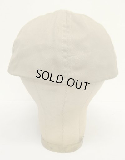 画像4: 80'S ORVIS キャンバス ロングビルキャップ ベージュ/ブラック USA製 (VINTAGE)