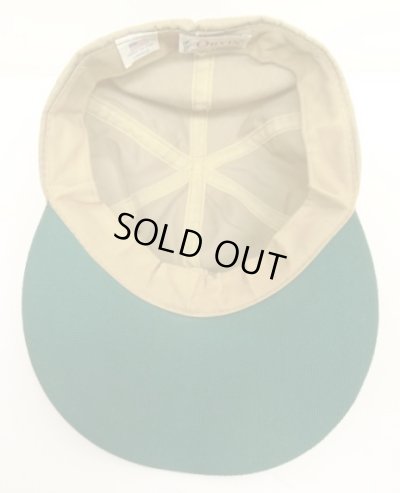 画像5: 80'S ORVIS キャンバス ロングビルキャップ ベージュ/ブラック USA製 (VINTAGE)