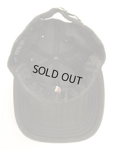 画像5: 90'S RALPH LAUREN ロゴ刺繍 ベースボールキャップ フェードブラック USA製 (VINTAGE)