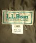 画像2: 90'S LL Bean "THINSULATE入り" A-2 ゴートスキン レザー フライトジャケット ブラウン USA製 (VINTAGE) (2)