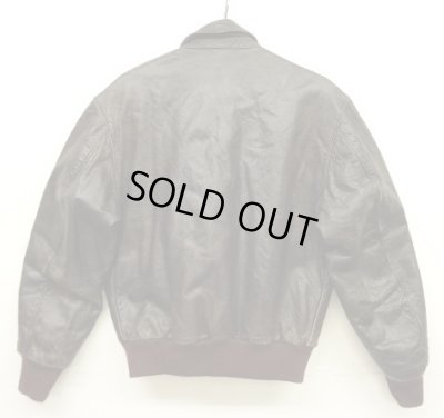 画像7: 90'S LL Bean "THINSULATE入り" A-2 ゴートスキン レザー フライトジャケット ブラウン USA製 (VINTAGE)