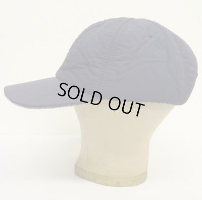 画像3: 90'S J.CREW 旧タグ 中綿入り 裏地ウール ベースボールキャップ ネイビー USA製 (VINTAGE)