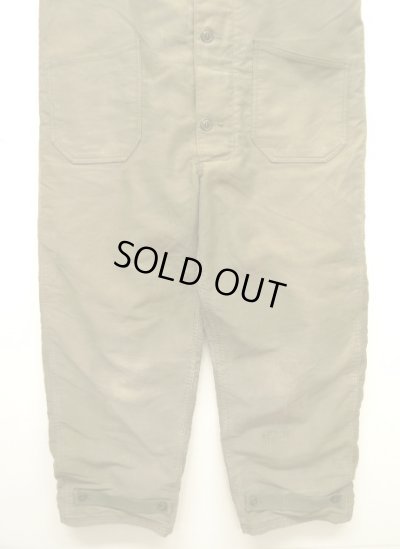 画像4: 40'S アメリカ軍 US NAVY "N-1" デッキトラウザーズ オーバーオール CONMARコの字留め (VINTAGE)