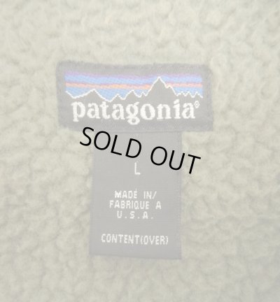 画像2: 90'S PATAGONIA シンチラシャーリングコート オリーブ USA製 (VINTAGE)