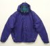 画像1: 90'S PATAGONIA ”PNEUMATIC JACKET" 雪無しタグ フード付き ジップジャケット ダークブルー (VINTAGE) (1)