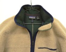 他の写真2: 90'S PATAGONIA レトロカーディガン ナチュラル/ネイビー USA製 (VINTAGE)