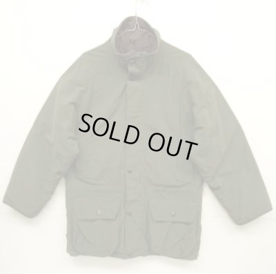 画像1: 00'S BARBOUR 3クレスト 旧タグ "A900 ENDURANCE JACKET" ナイロンジャケット オリーブ イングランド製 (VINTAGE)