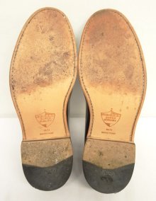 他の写真3: ALDEN x BROOKS BROTHERS 00035 コードバン プレーントゥ レザーシューズ バーガンディ USA製 (USED)