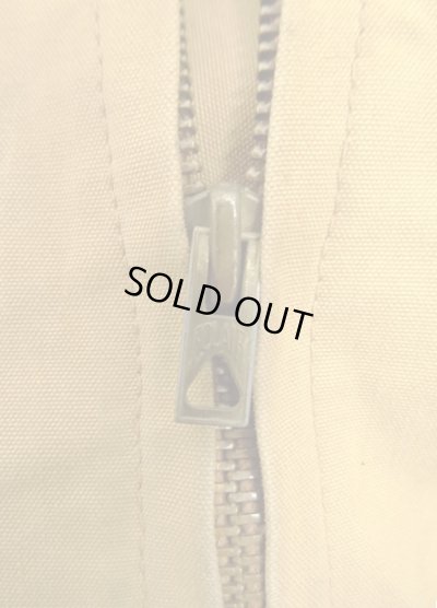 画像3: 50'S DICKSON キャンバス スタンドカラー ハンティングジャケット タン (VINTAGE)