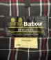 画像2: 80'S BARBOUR 2クレスト 旧タグ "BURGHLEY" オイルドコート ネイビー イングランド製 (VINTAGE) (2)