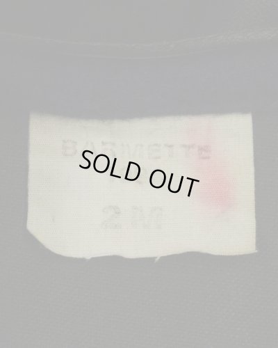 画像2: 90'S フランス軍 フード付き 襟ウール ラバーコート ブラック (VINTAGE)