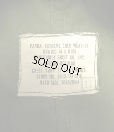 画像3: 70'S アメリカ軍 US ARMY "フルセット" M-65 フィッシュテールパーカー フード＆ライナー付き MEDIUM (VINTAGE)