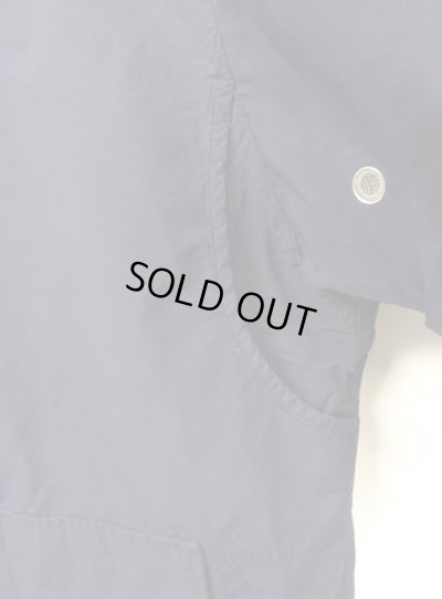 画像4: 90'S BANANA REPUBLIC 旧タグ 斜めジップ トラベルジャケット ネイビー (VINTAGE)