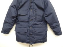 他の写真3: 80'S EDDIE BAUER 黒タグ フード付き ダウンジャケット ネイビー (VINTAGE)