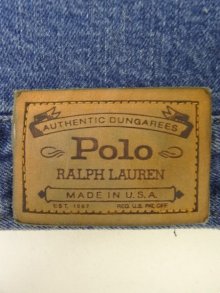 他の写真2: 80'S RALPH LAUREN "白タグ" ショート丈 デニムジャケット インディゴ USA製 (VINTAGE)