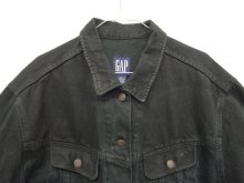 他の写真1: 90'S GAP 旧タグ デニム ジャケット ブラック (VINTAGE)