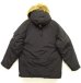 画像5: 00'S CARHARTT ファー付きフード 中綿入り ナイロン N-3Bジャケット ブラック (VINTAGE) (5)